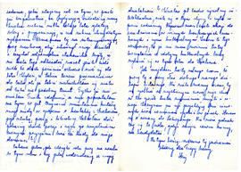 List do Juliana Fercza