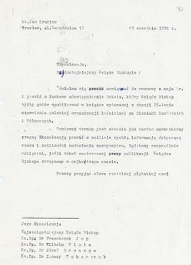 List do arcybiskupa Kominka