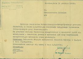 Decyzja o przeniesieniu pracownika