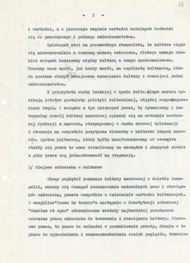 Memoriał dot. warunków rozwoju kultury narodowej