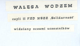 Wałęsa Wodzem