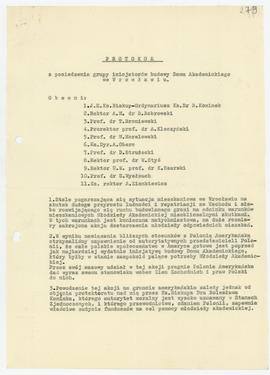 Protokół z posiedzenia